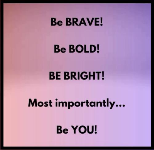 1A-Be Bold