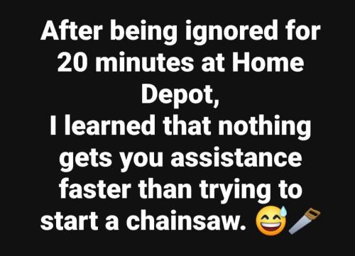 a chainsaw f