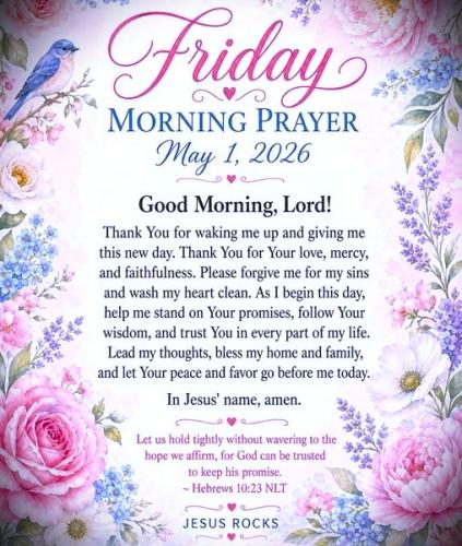 050126 - Friday Morning Prayer
