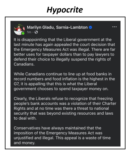 hypocrite
