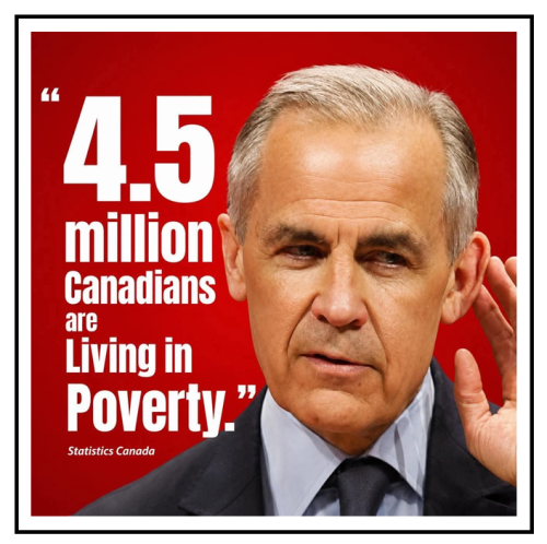 living in poverty
