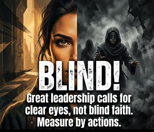 1-Don't have Blind Faith in Leaders