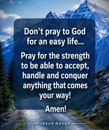 052426 - Pray for strength