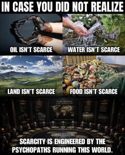 OIL ISN'T SCARCE