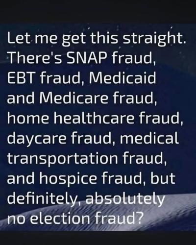 a fraud f