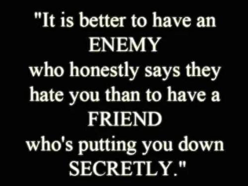 better-enemy-than-fake-friend
