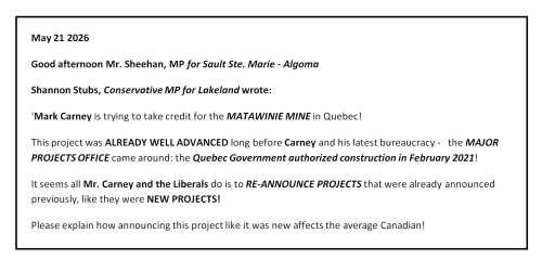 Matawinie mine