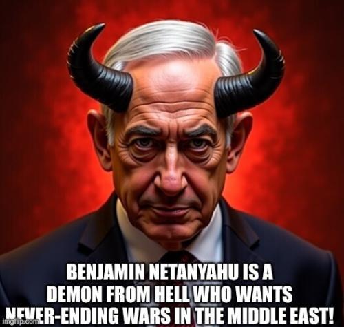 NETANYAHU IS A FUCKING DEMON