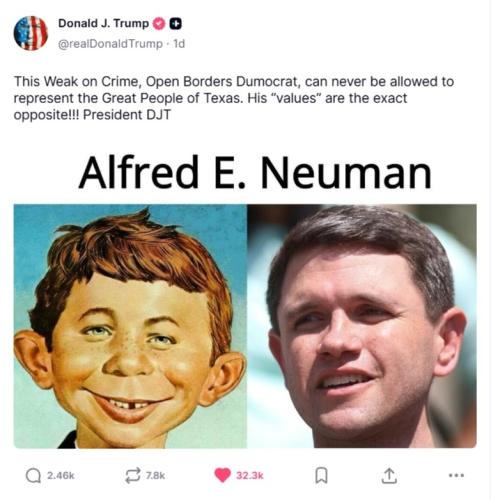 Don't you just love Trump's sense of humor.768px