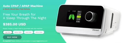 Wellue CPAP APAP machine.768px