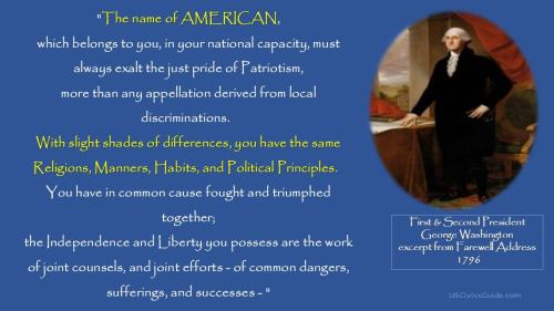 Washington's Farewell Address - The American