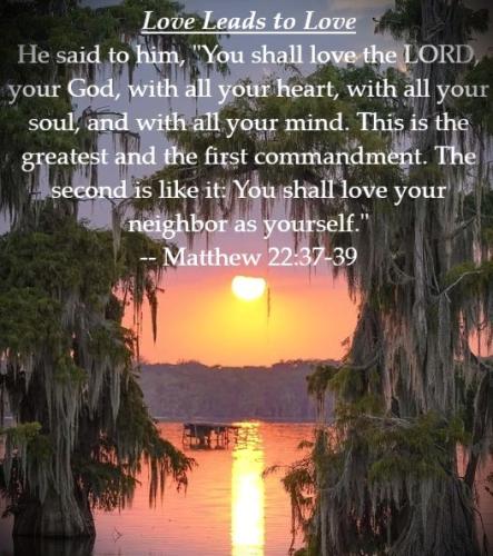 052426 - Love leads to love, Matt 22, 37-39