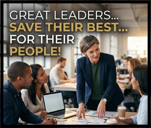 1-Leader Save Their Best for People