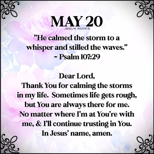 052026 - Calmed the storm, Ps 107-29