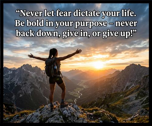 1-Be Bold