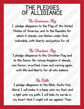 pledge to bible 119