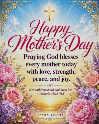 051026 - Happy Mother's day Prov 31-28