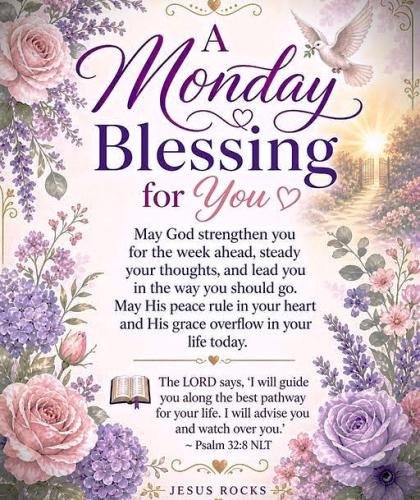 051826 - Monday blessing, Ps 32-8
