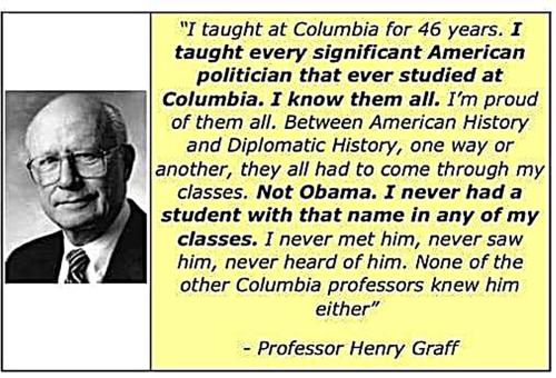 COLUMBIA OBAMA