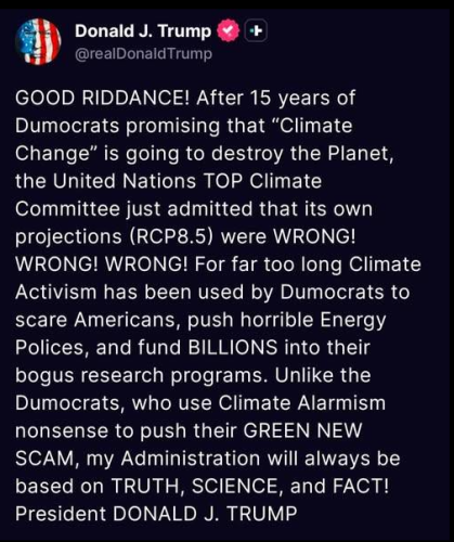 The UN Admitted Climate Change IS NOT REAL