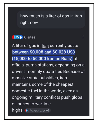 gas prices