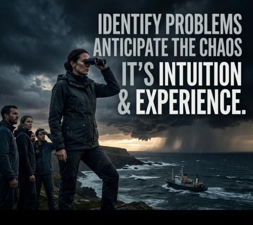 1-Leaders Idenify Problems in Advance
