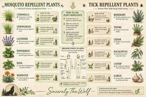 Mosquito Repellent Plants Tick Repelling Plants