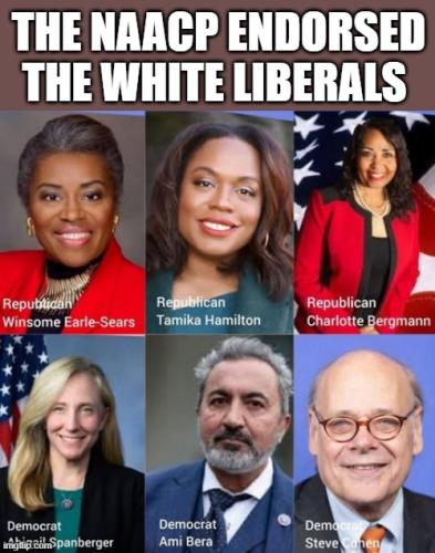 NAACP Endorsed the White Liberals 1