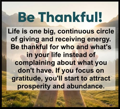 1A-Be Thankful