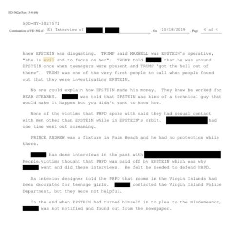EPSTEIN TRUMP DOC