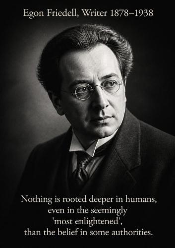 Egon Friedell Humans