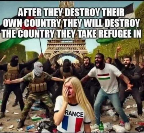 they will destroy your country too
