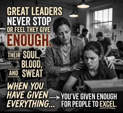 1-Leaders Never Giving Enough