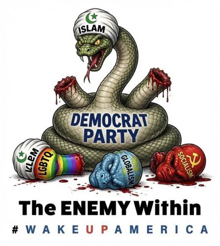 DEMOCRAT SNAKE ISLAM