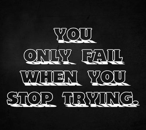 1A-Stop Trying
