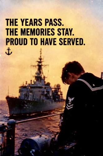 Proud to have served Navy