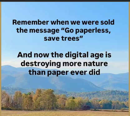 Digital Age Kills More Trees Than Paper Did