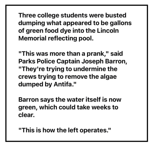 more than a prank