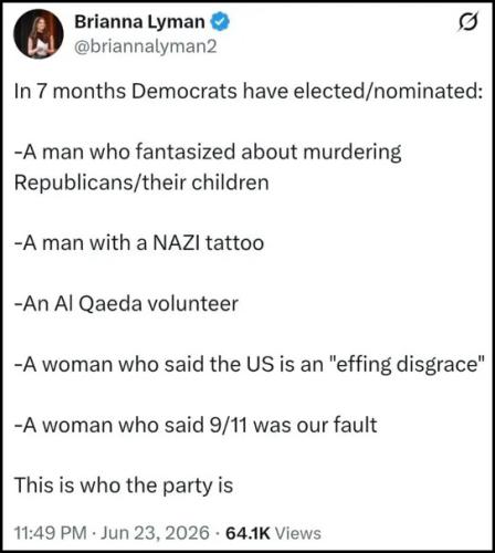 DEMOCRATS 2026 ELECTED