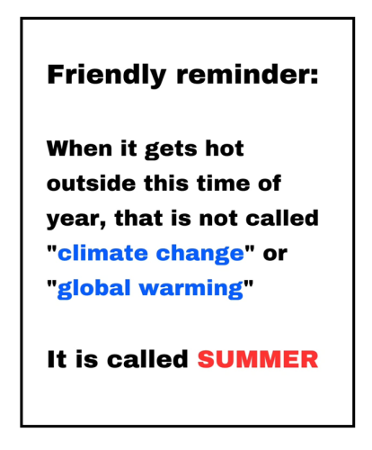 its called summer