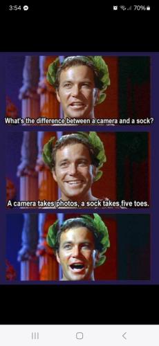 a camera f