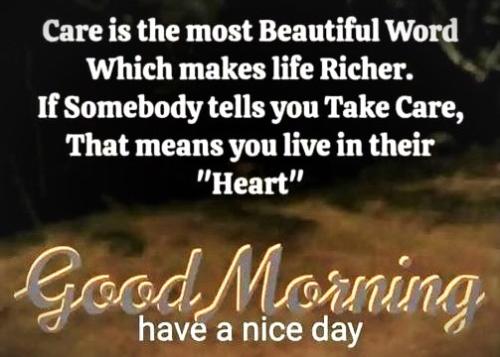 061126 - Care, most beautiful word