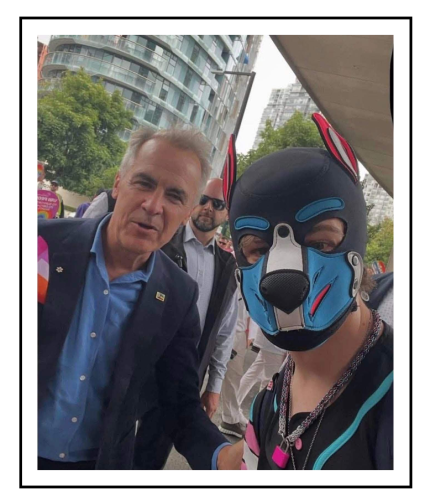 carney and the dog