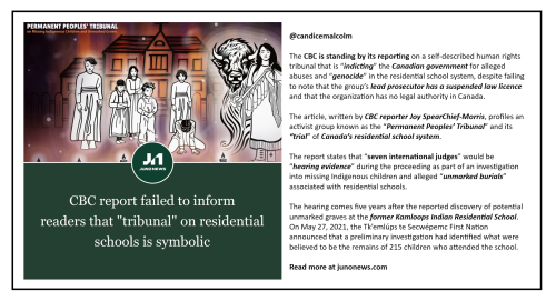 CBC failed to report