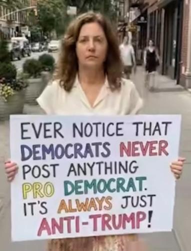 democrats dont post anything about them