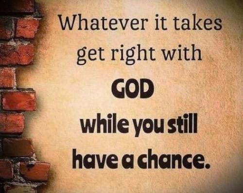 061326 - Get right with God