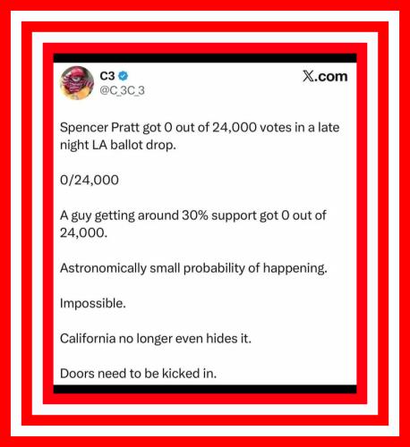 Doors need to be kicked in in California