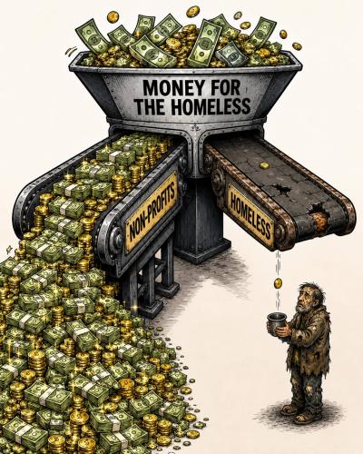 a homeless f