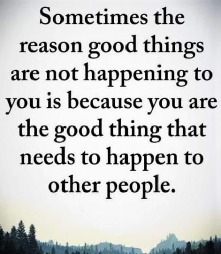 062526 - Good thing to others
