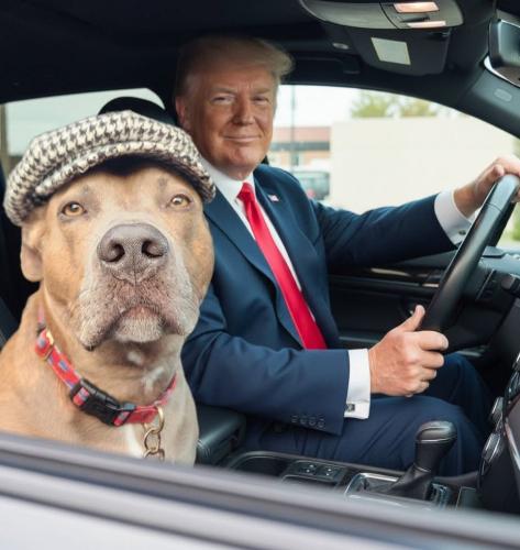a aa birthday trump coffee run
